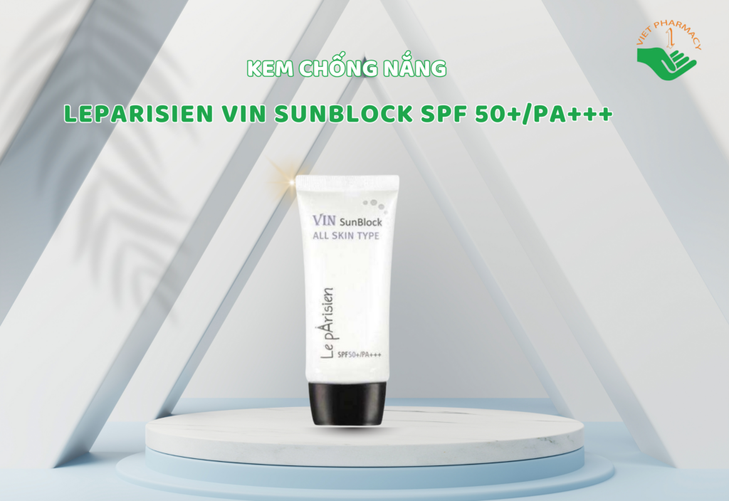 Kem chống nắng hàn quốc LeParisien Vin Sunblock SPF 50+/PA+++