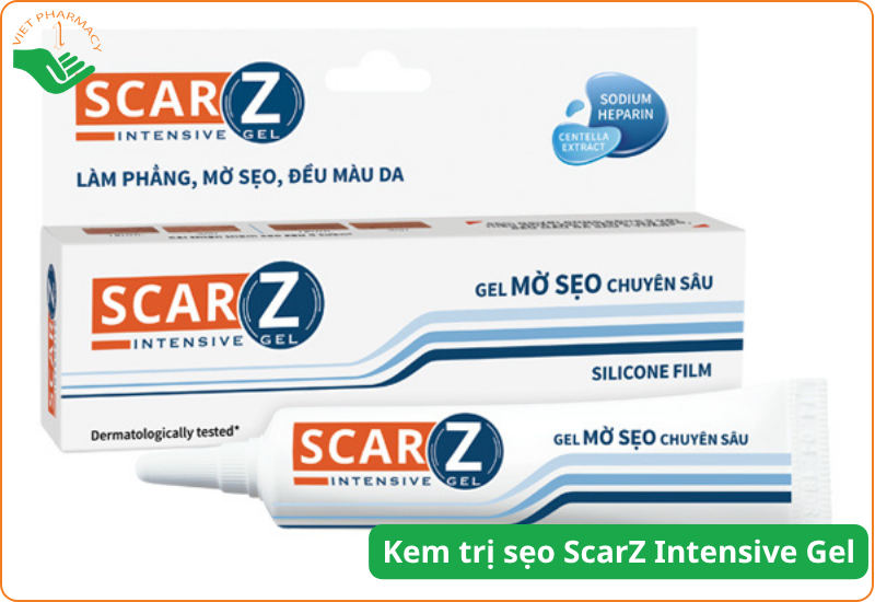 Kem trị sẹo của Nhật ScarZ Intensive Gel
