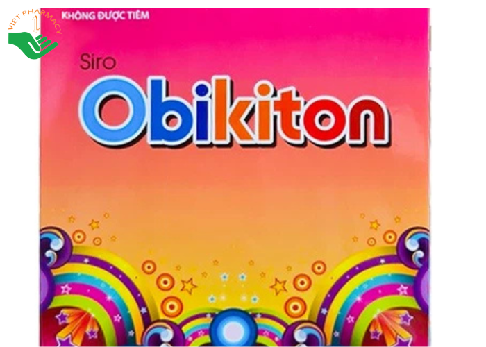 Siro Obikiton Hà Tây bổ sung calci, lysin và các vitamin cho trẻ (20 ống x 7,5ml)