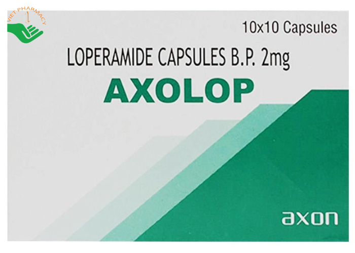 Thuốc Axolop Axon trị tiêu chảy mãn tính (10 vỉ x 10 viên)
