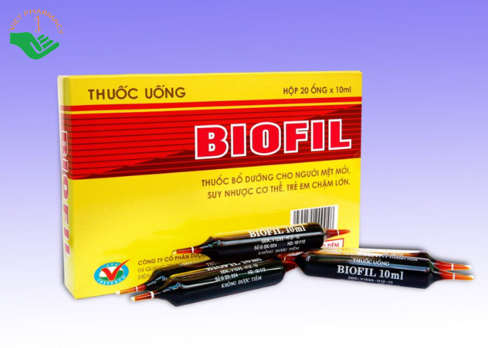 Thuốc Biofil hỗ trợ cho trẻ biếng ăn và tăng cường đề kháng (10 ống x 10ml)