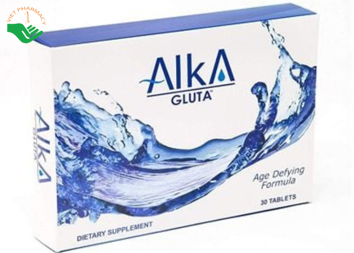 Viên uống Alka Gluta hỗ trợ trắng da, chống lão hóa (30 viên)