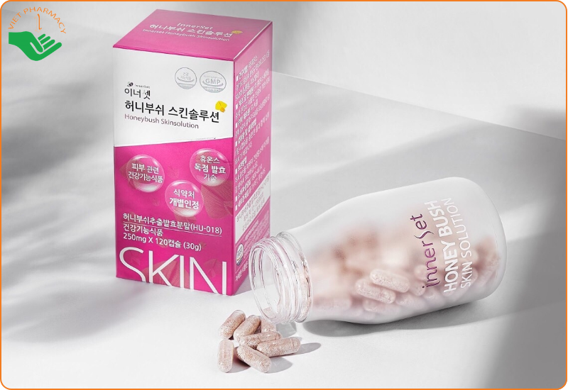 Viên uống chống nắng Hàn Quốc HoneyBush Skin Solution