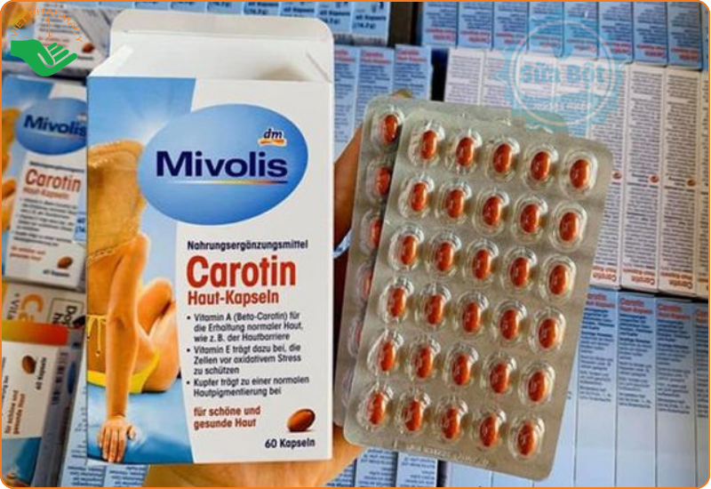 Viên uống chống nắng Mivolis Carotin là một sản phẩm tốt