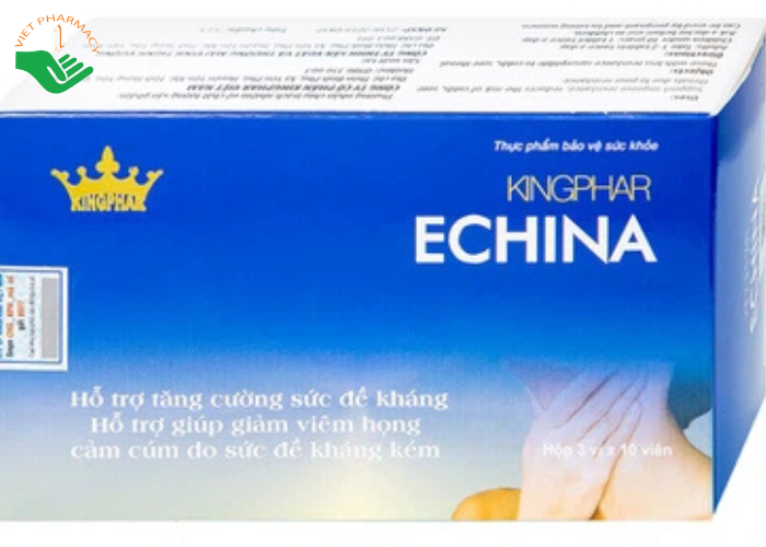 Viên uống Echina Kingphar hỗ trợ tăng cường sức đề kháng (30 viên)
