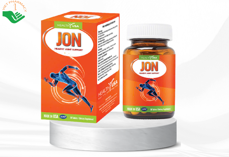 Viên uống JON Healthy USA hỗ trợ giảm nguy cơ viêm khớp, thoái hoá khớp