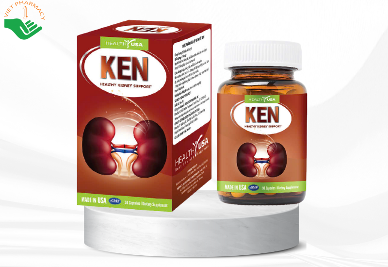 Viên uống KEN Healthy USA bổ thận, hỗ trợ giảm tiểu đêm