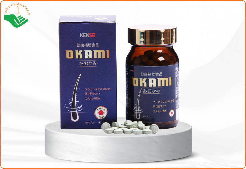 Viên uống mọc tóc của Nhật Okami