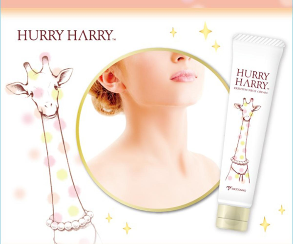 Kem Hurry Harry Rremium Neck Cream Rich dưỡng trắng da và chống nhăn vùng cổ (Tuýp 40g)
