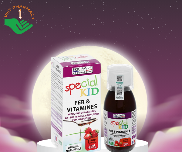 Siro Special Kid Fer & Vitamines bổ sung sắt và vitamin cho trẻ (Chai 125ml)