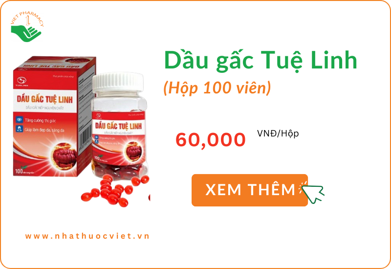Dầu gấc Tuệ Linh