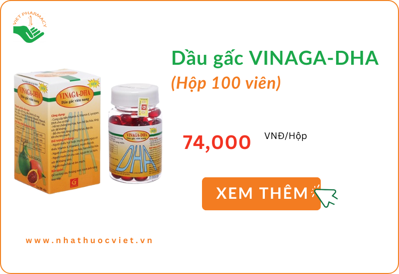 Dầu gấc Vinaga-DHA