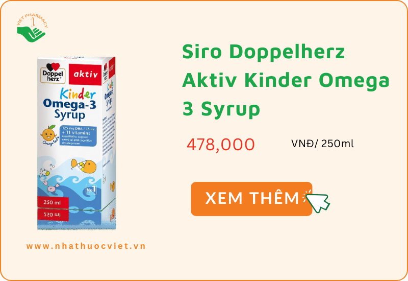 Doppelherz Aktiv Kinder Omega 3 Syrup