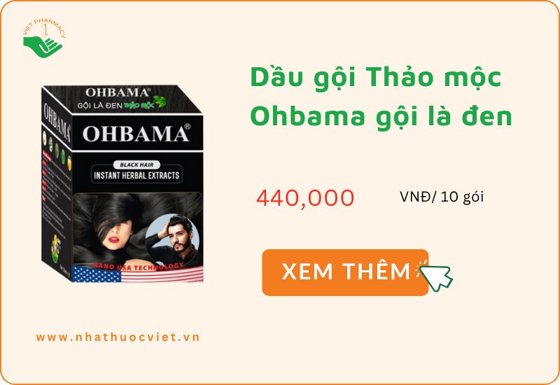 Thuốc nhuộm tóc Ohbama lên màu rõ ngay từ lần nhuộm đầu