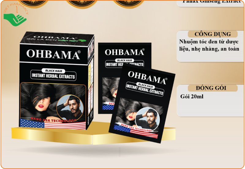 Thuốc nhuộm tóc Ohbama