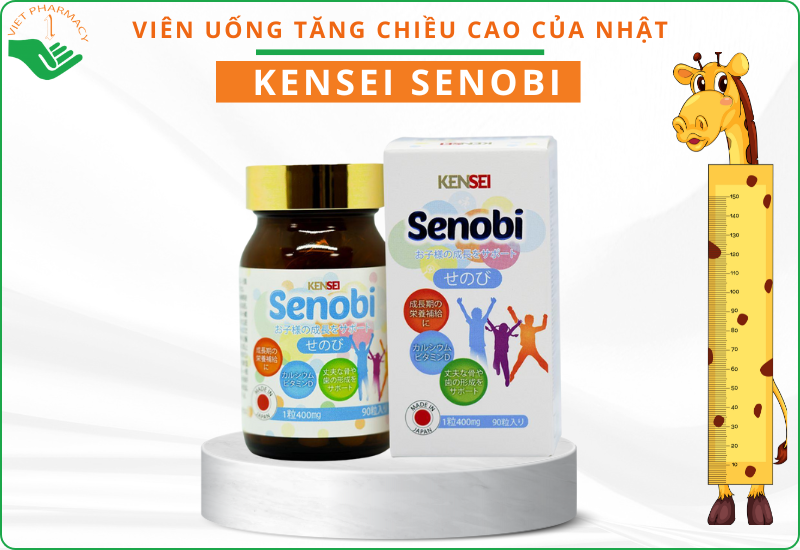 Viên uống tăng chiều cao của Nhật cho trẻ em Kensei Senobi