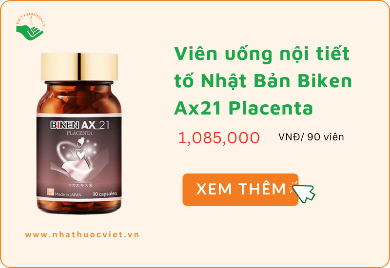 Viên uống nội tiết tố Nhật Bản Biken Ax21