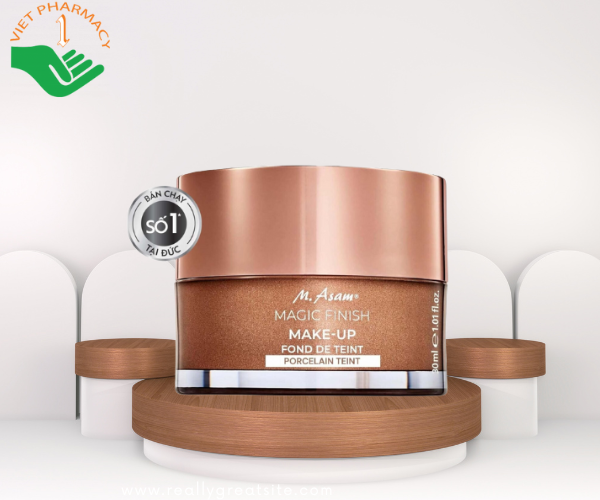 Nền mây M. Asam Magic Finish Make-up Mousse 30ml