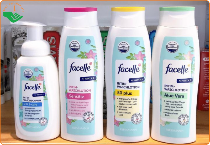 Dung dịch vệ sinh Facelle Intimo Waschschaum