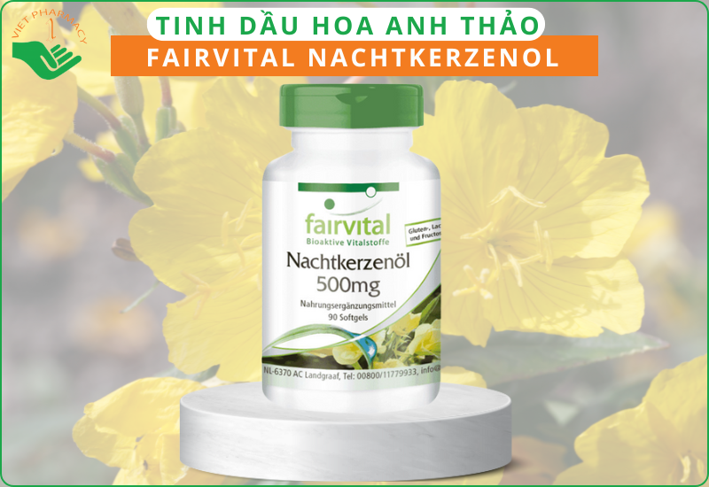 Tinh dầu hoa anh thảo Fairvital Nachtkerzenol của Đức