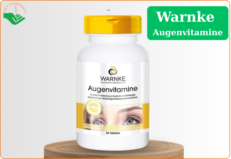 Viên uống bổ mắt Warnke Augenvitamine