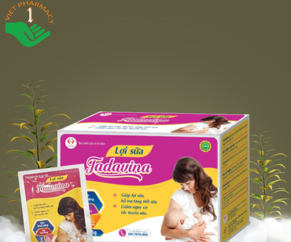 Lợi Sữa Tadavina hỗ trợ giúp lợi sữa, hỗ trợ tăng tiết sữa (Hộp 30 gói x 5g)