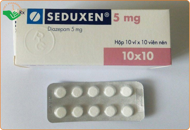 Seduxen 5mg có giá khoảng 200.000đ/hộp (10 vỉ x 10 viên)