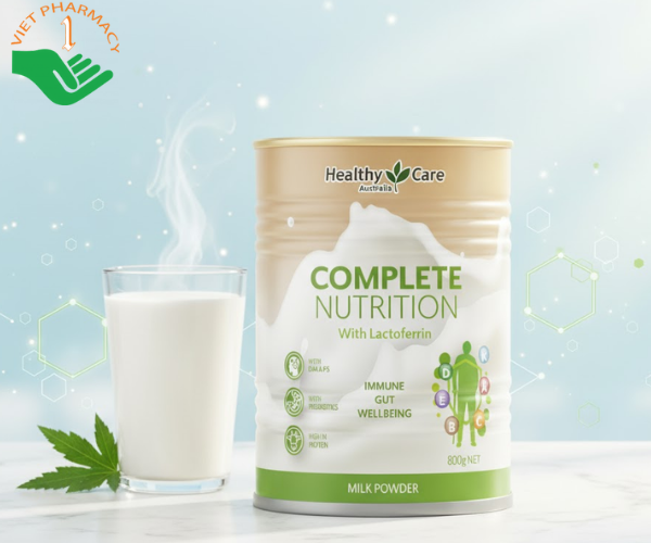 Sữa dành cho người lớn Complete Nutrition - Healthy Care - Úc (Lon 800gr)