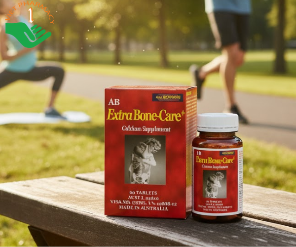 Thuốc Extra Bone-Care+, giúp xương khớp phát triển khỏe mạnh (Hộp 60 viên)