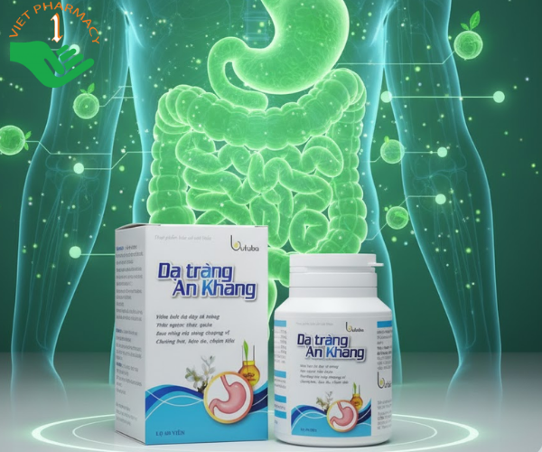 Viên uống Dạ Tràng An Khang hỗ trợ giảm viêm đại tràng, dạ dày hiệu quả (Hộp 60 viên)