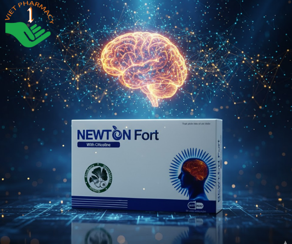 Viên uống NEWTON Fort bổ sung dưỡng chất cho não (Hộp 30 viên)