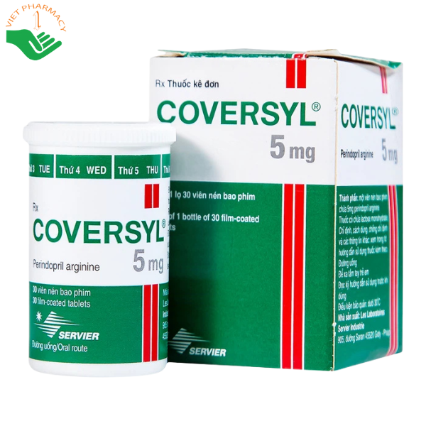 Coversyl 5mg Servier