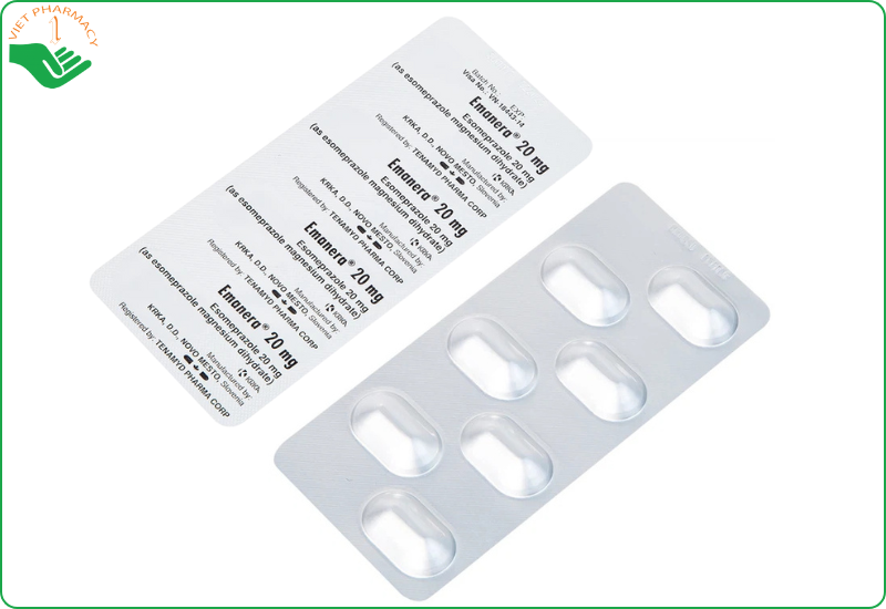Cách dùng và liều dùng thuốc Emanera 20mg