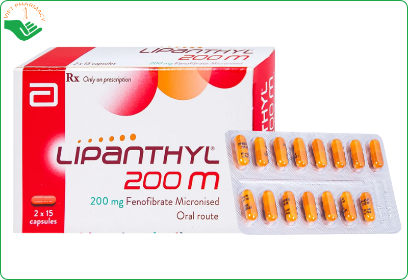 Thuốc Lipanthyl 200mg giá bao nhiêu