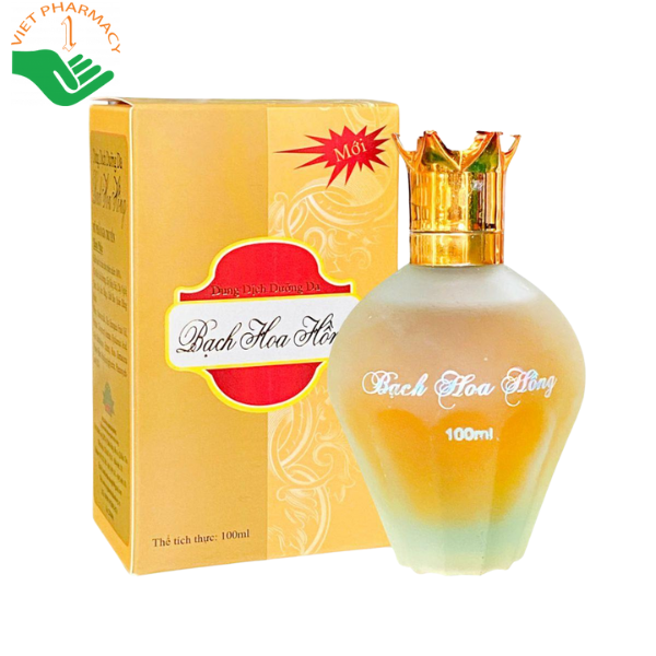 Dung dịch dưỡng da Bạch Hoa Hồng giảm mụn, mờ nám, dưỡng da sáng mịn