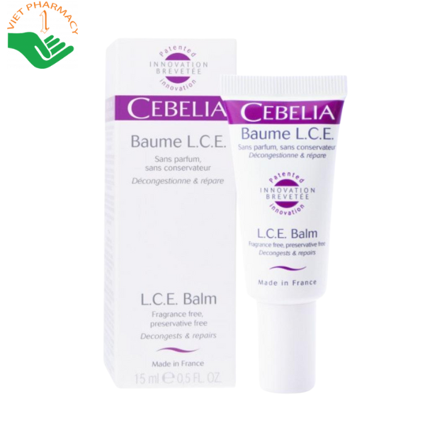 Gel bôi Cebelia LCE Balm hỗ trợ liền vết thương, chống thâm tím, phù nề
