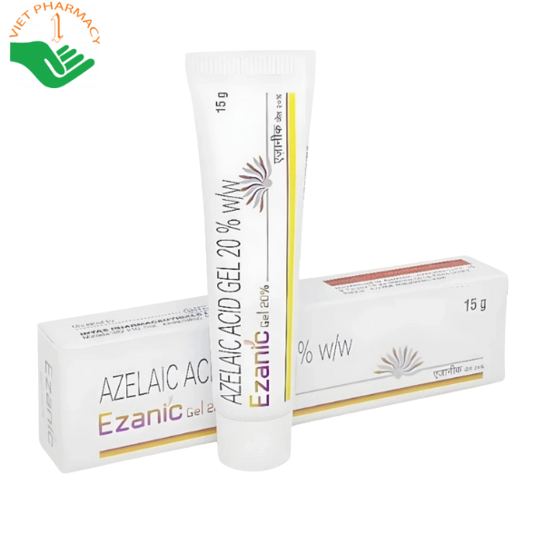 Gel trị mụn giảm thâm Ezanic Gel 20% Azelaic Acid