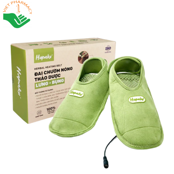 Hapaku Đai chườm nóng thảo dược – Bàn chân