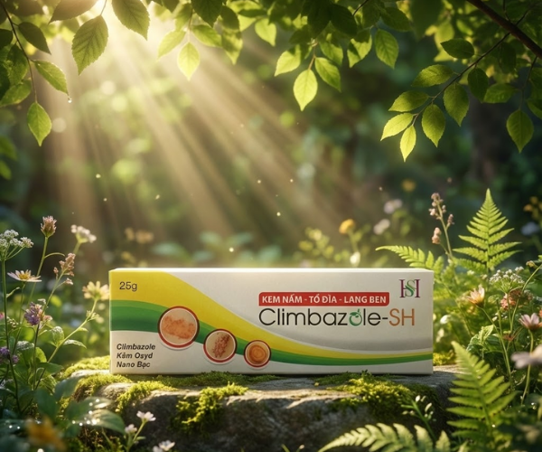 Kem bôi Climbazole – SH kiểm soát triệu chứng và phục hồi da bị nấm (Tuýp 25g)