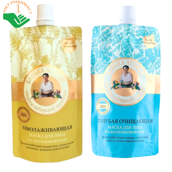 Mặt nạ bà già Nga chăm sóc làn da từ thiên nhiên