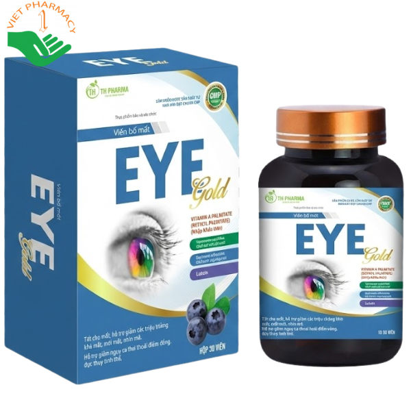 Viên bổ mắt EYE GOLD giúp bổ sung dưỡng chất cho mắt