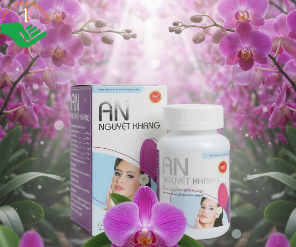 Viên uống An Nguyệt Khang hỗ trợ cải thiện tình trạng đau bụng kinh và rối loạn kinh nguyệt (Hộp 30 viên)