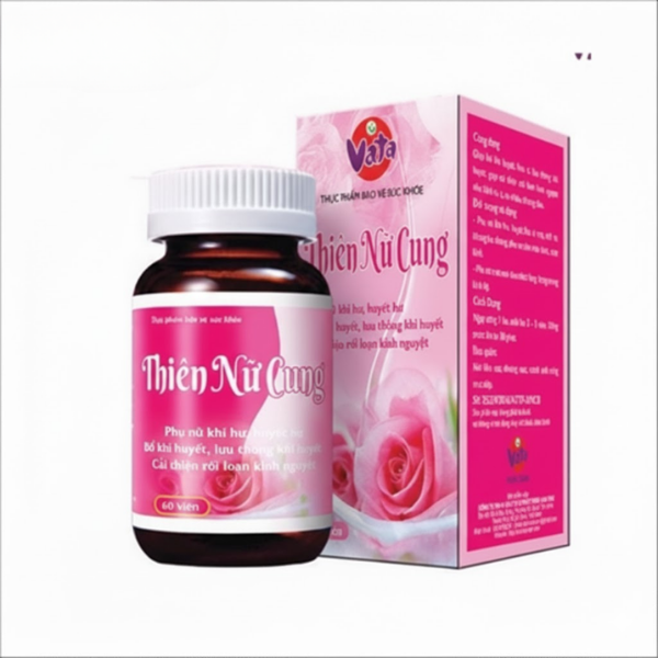 Viên uống điều hòa kinh nguyệt Thiên Nữ Cung (Hộp 60 viên)