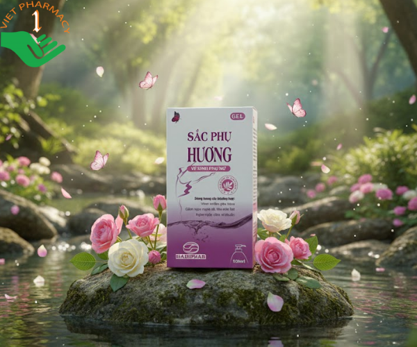 Dung dịch vệ sinh phụ nữ Sắc Phụ Hương (Chai 200ml)
