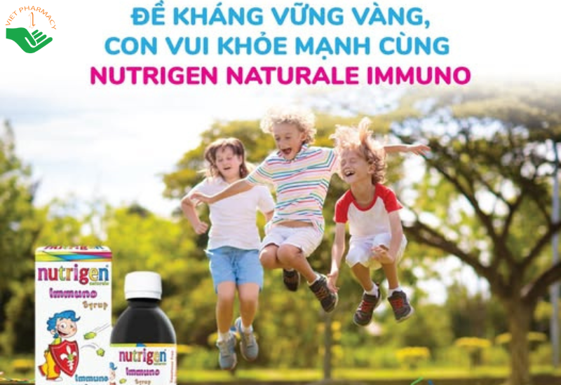Nutrigen Naturale Immuno hỗ trợ nâng cao sức khỏe cho cơ thể