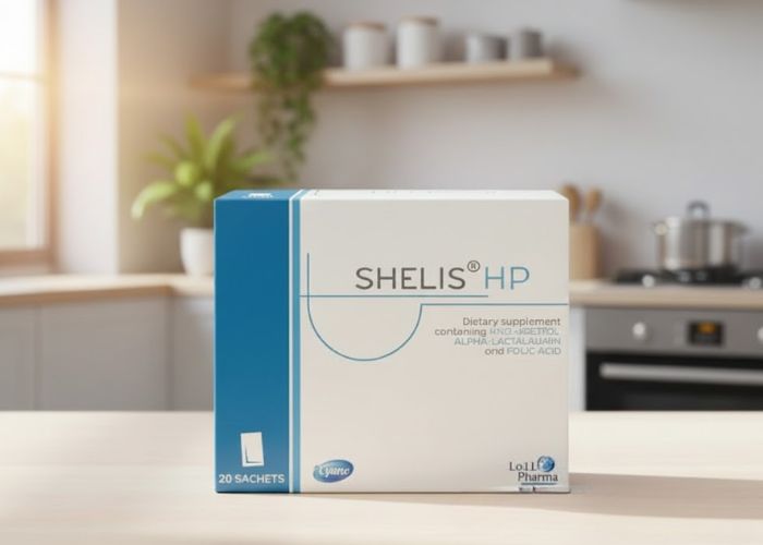 Shelis HP hỗ trợ sinh sản chuyên sâu cho nữ giới (Hộp 20 gói)