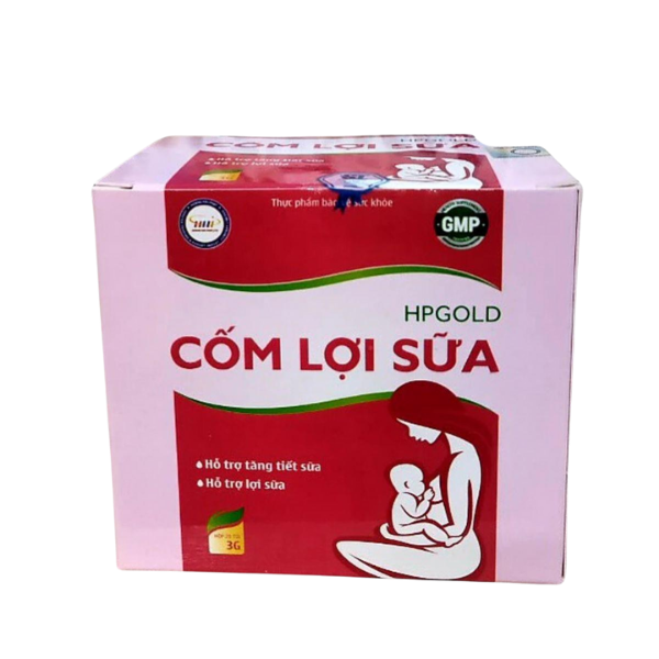 thực phẩm bảo vệ sức khỏe HP Gold Cốm Lợi Sữa