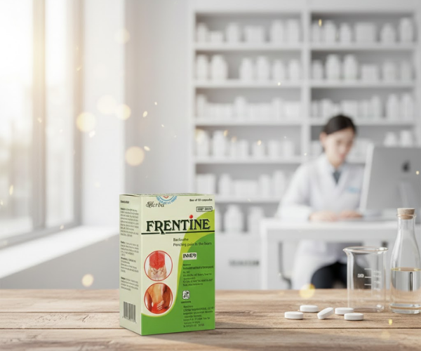 Thuốc trị cơ xương khớp Frentine (Hộp 1 lọ 30 viên)