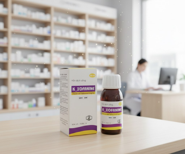 Thuốc K_Xofanine điều trị dị ứng (Hộp 1 lọ 60ml)