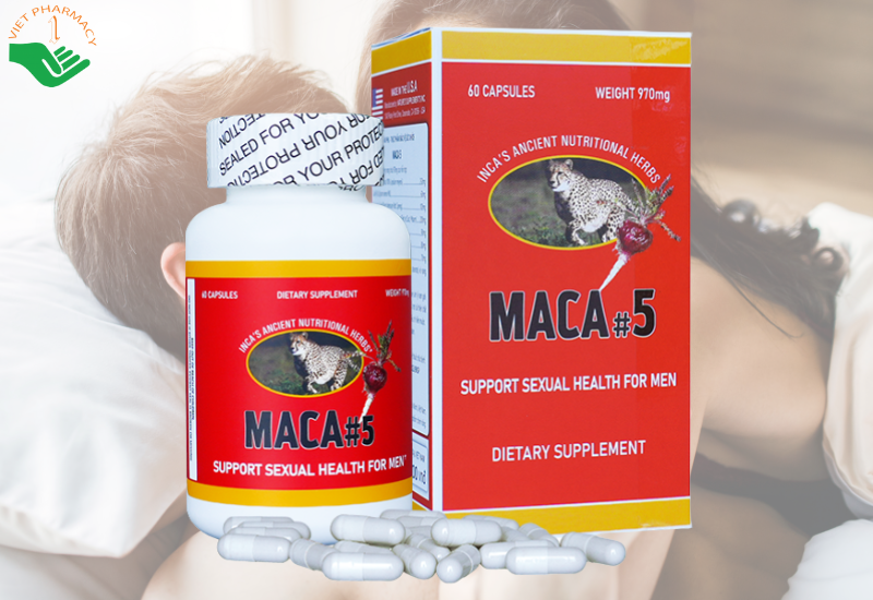 Viên uống tăng cường sinh lý nam Maca #5 Health Elixir